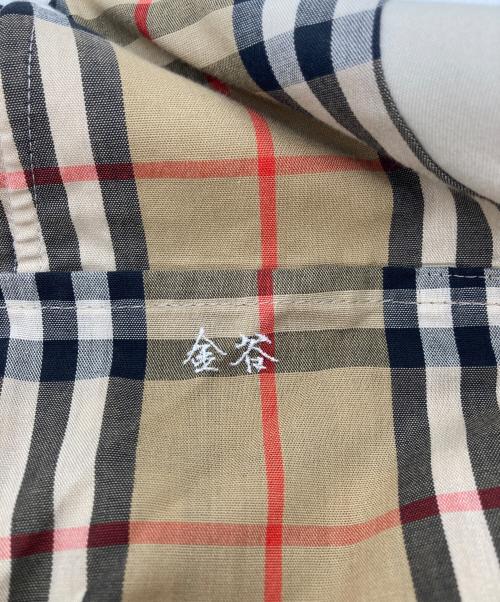 Burberry's（バーバリー）Burberry's (バーバリーズ) 裏ノヴァチェックステンカラーコート ベージュ サイズ:Sの古着・服飾アイテム