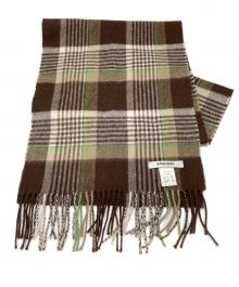 JOHNSTONS（ジョンストンズ）の古着「カシミヤウールストール」｜ブラウン