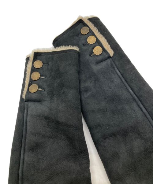 blackmeans（ブラックミーンズ）blackmeans (ブラックミーンズ) ムートンジャケット ブラック サイズ:Ｍの古着・服飾アイテム