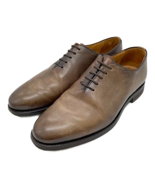 berwick（バーウィック）berwick (バーウィック) ホールカット レザーシューズ バーガンディー サイズ:7 1/2の古着・服飾アイテム