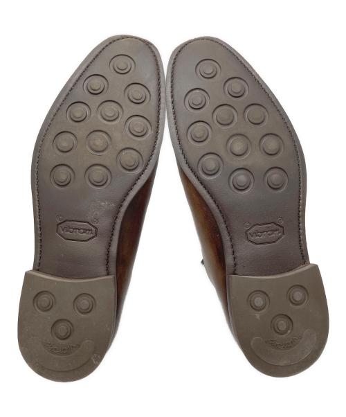 berwick（バーウィック）berwick (バーウィック) ホールカット レザーシューズ バーガンディー サイズ:7 1/2の古着・服飾アイテム