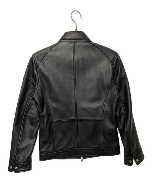 RATTLE TRAP（ラトルトラップ）RATTLE TRAP (ラトルトラップ) レザーシングルライダースジャケット ブラック サイズ:Sの古着・服飾アイテム
