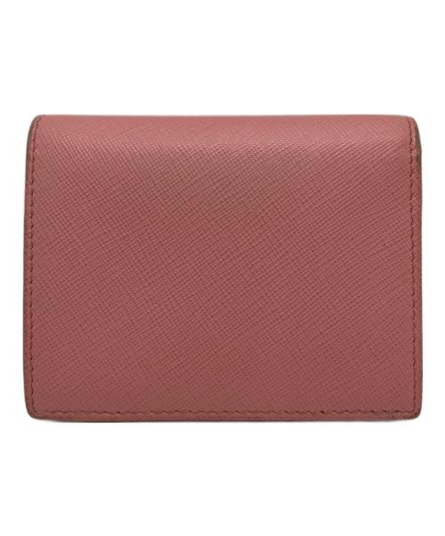 PRADA（プラダ）PRADA (プラダ) 2つ折り財布 ピンクの古着・服飾アイテム