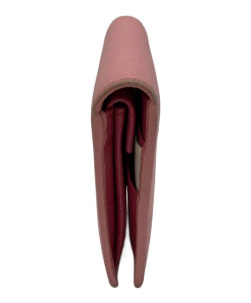 PRADA（プラダ）PRADA (プラダ) 2つ折り財布 ピンクの古着・服飾アイテム