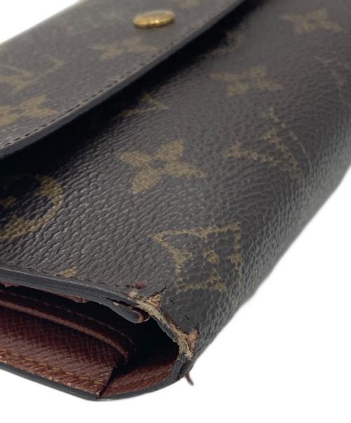 LOUIS VUITTON（ルイ ヴィトン）LOUIS VUITTON (ルイ ヴィトン) ポルトフォイユ・インターナショナル 長財布 ブラウンの古着・服飾アイテム