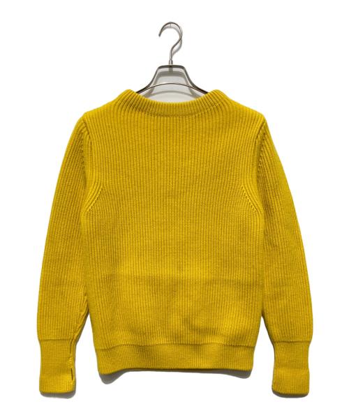ANDERSEN-ANDERSEN（アンデルセン アンデルセン）ANDERSEN-ANDERSEN (アンデルセン アンデルセン) クルーネックニット イエロー サイズ:Sの古着・服飾アイテム