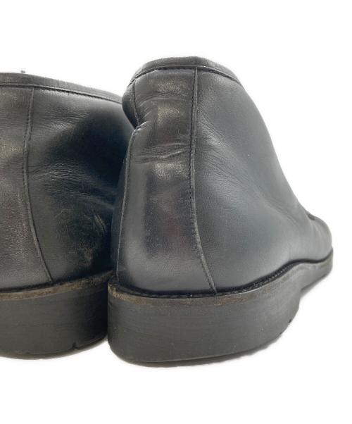 GUCCI（グッチ）GUCCI (グッチ) ホースビットチャッカーブーツ ブラック サイズ:40 1/2の古着・服飾アイテム