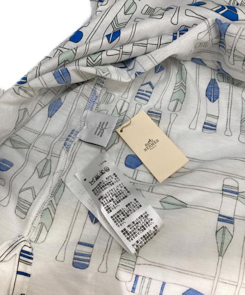 HERMES（エルメス）HERMES (エルメス) オールパターンS/Sカットソー ホワイト サイズ:Sの古着・服飾アイテム