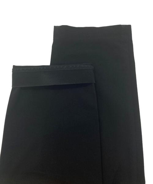 teatora（テアトラ）teatora (テアトラ) WALLET PANTS OFFICE SOLOMODULE / ウォレットパンツ・イージーナイロンパンツ ブラック サイズ:2の古着・服飾アイテム