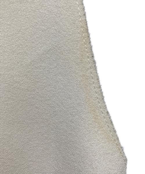 MSGM（エムエスジーエム）MSGM (エムエスジーエム) ノースリーブフリルワンピース ホワイト×ブルー サイズ:38の古着・服飾アイテム