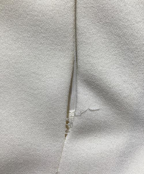 MSGM（エムエスジーエム）MSGM (エムエスジーエム) ノースリーブフリルワンピース ホワイト×ブルー サイズ:38の古着・服飾アイテム