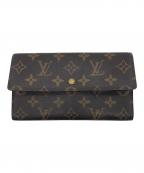 LOUIS VUITTONルイ ヴィトン）の古着「長財布」｜ブラウン