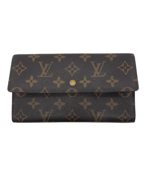 LOUIS VUITTON（ルイ ヴィトン）LOUIS VUITTON (ルイ ヴィトン) 長財布 ブラウンの古着・服飾アイテム