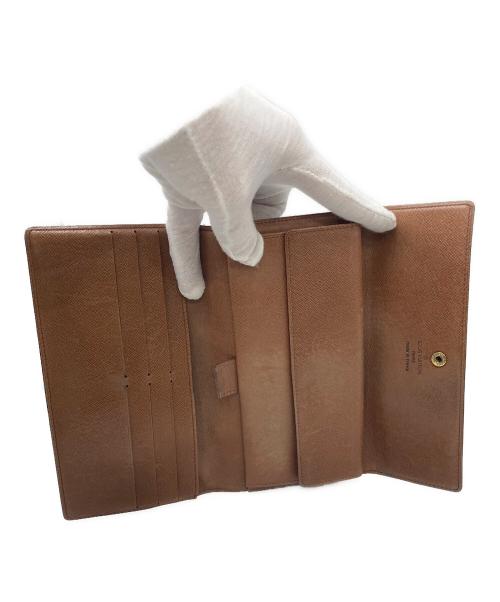 LOUIS VUITTON（ルイ ヴィトン）LOUIS VUITTON (ルイ ヴィトン) 長財布 ブラウンの古着・服飾アイテム