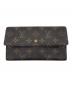 LOUIS VUITTON（ルイ ヴィトン）の古着「長財布」｜ブラウン