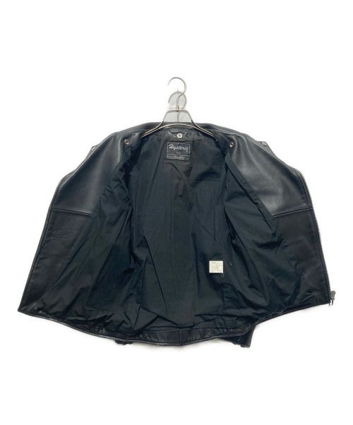 Hysteric Glamour（ヒステリックグラマー）Hysteric Glamour (ヒステリックグラマー) ダブルライダースジャケット ブラック サイズ:FREEの古着・服飾アイテム