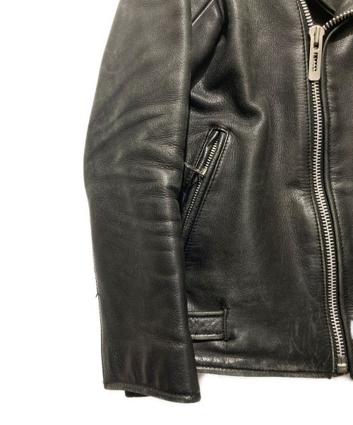 Hysteric Glamour（ヒステリックグラマー）Hysteric Glamour (ヒステリックグラマー) ダブルライダースジャケット ブラック サイズ:FREEの古着・服飾アイテム