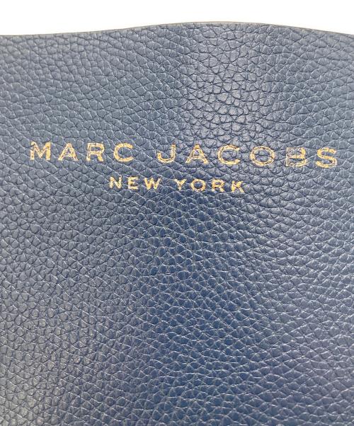 MARC JACOBS（マークジェイコブズ）MARC JACOBS (マークジェイコブス) THE GRIND SHOPPER TOTE グラインドショッパートートバッグ ネイビーの古着・服飾アイテム