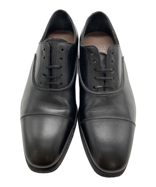 Salvatore Ferragamo（サルヴァトーレ フェラガモ）Salvatore Ferragamo (サルヴァトーレ フェラガモ) LUCE DIVISE ストレートチップシューズ ブラック サイズ:6 1/2の古着・服飾アイテム