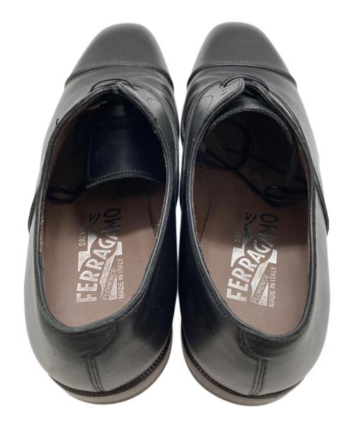 Salvatore Ferragamo（サルヴァトーレ フェラガモ）Salvatore Ferragamo (サルヴァトーレ フェラガモ) LUCE DIVISE ストレートチップシューズ ブラック サイズ:6 1/2の古着・服飾アイテム