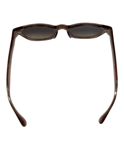 OLIVER PEOPLES（オリバーピープルズ）OLIVER PEOPLES (オリバーピープルズ) Sheldrake Plus-J PAMB / シェルドレイク プラスジェイ ポンメガネ ブラウンの古着・服飾アイテム