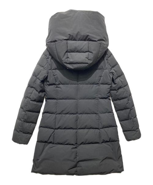 WOOLRICH（ウールリッチ）WOOLRICH (ウールリッチ) UNITED ARROWS (ユナイテッドアローズ) 別注 PUFFY PRESCOTT フーディダウン ダウンコート ブラック サイズ:XSの古着・服飾アイテム