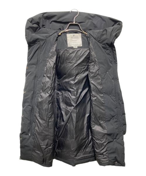 WOOLRICH（ウールリッチ）WOOLRICH (ウールリッチ) UNITED ARROWS (ユナイテッドアローズ) 別注 PUFFY PRESCOTT フーディダウン ダウンコート ブラック サイズ:XSの古着・服飾アイテム