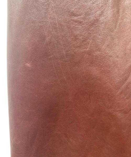 GAP（ギャップ）GAP (ギャップ) オールドレザーパンツ ブラウン サイズ:4の古着・服飾アイテム