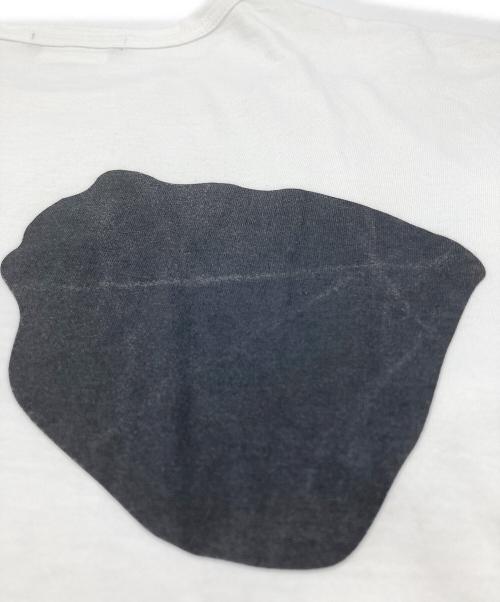 COMME des GARCONS HOMME PLUS（コムデギャルソンオムプリュス）COMME des GARCONS HOMME PLUS (コムデギャルソンオムプリュス) プリントTシャツ ホワイト サイズ:XLの古着・服飾アイテム