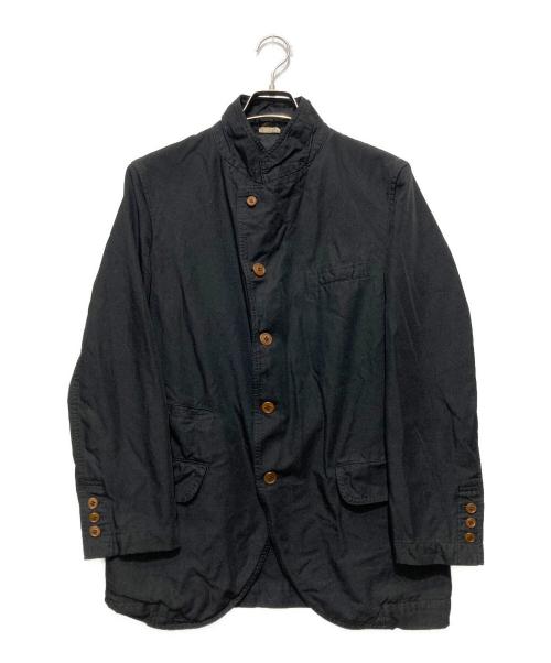 COMME des GARCONS HOMME DEUX（コムデギャルソン オム ドゥ）COMME des GARCONS HOMME DEUX (コムデギャルソン オム ドゥ) ポリ縮絨テーラードジャケット ブラック サイズ:Mの古着・服飾アイテム