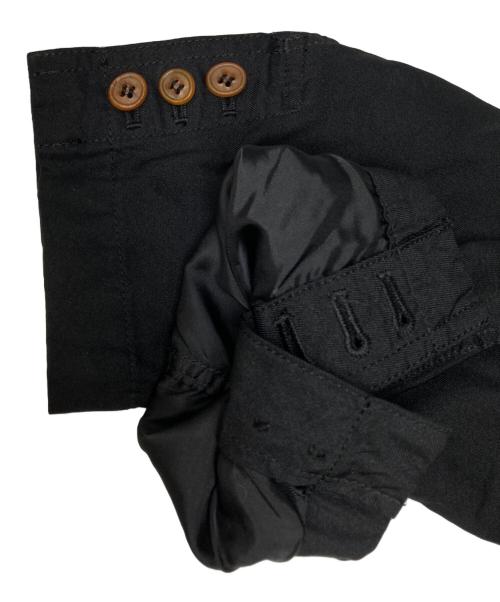 COMME des GARCONS HOMME DEUX（コムデギャルソン オム ドゥ）COMME des GARCONS HOMME DEUX (コムデギャルソン オム ドゥ) ポリ縮絨テーラードジャケット ブラック サイズ:Mの古着・服飾アイテム