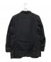 COMME des GARCONS HOMME DEUX (コムデギャルソン オム ドゥ) ポリ縮絨テーラードジャケット ブラック サイズ:M：18000円