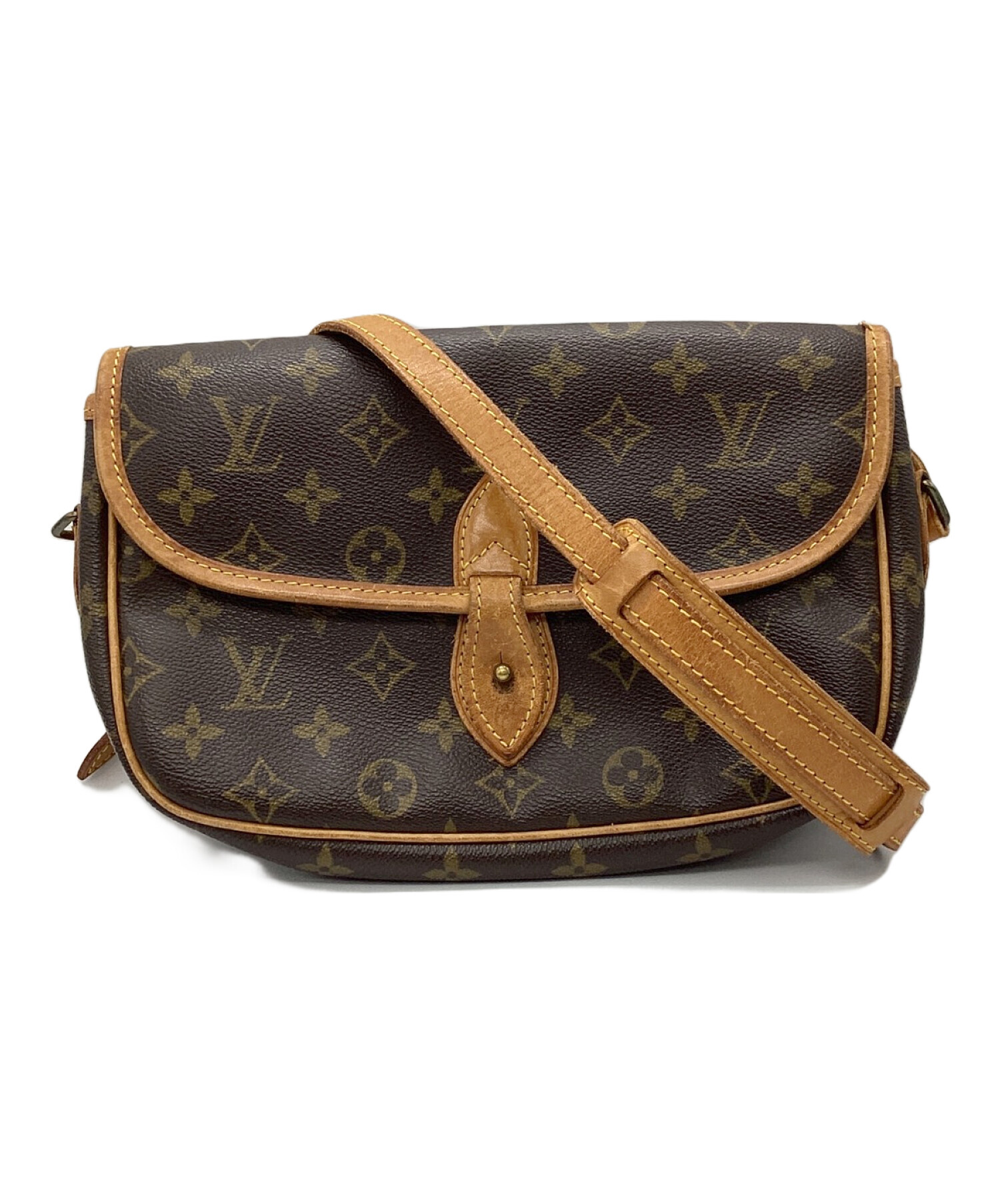 LOUIS VUITTON (ルイ ヴィトン) ジベシエールPM ショルダーバッグ ブラウン 