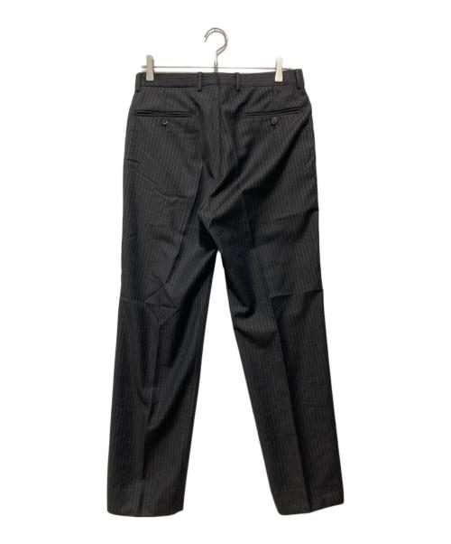 GUCCI（グッチ）GUCCI (グッチ) GG ダブルジャケット サイドベンツ ストライプセットアップスーツ ブラック サイズ:48の古着・服飾アイテム