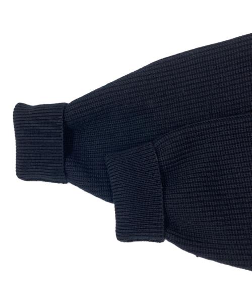 ENFOLD（エンフォルド）ENFOLD (エンフォルド) レイヤードニット ネイビー サイズ:38の古着・服飾アイテム