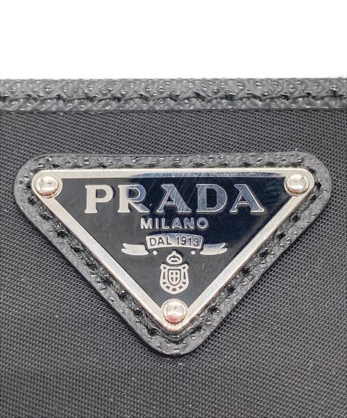 PRADA（プラダ）PRADA (プラダ) Re-Nylon Small Wallet / リナイロンスモールウォレット ブラックの古着・服飾アイテム