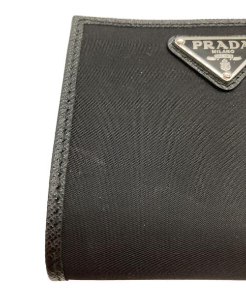 PRADA（プラダ）PRADA (プラダ) Re-Nylon Small Wallet / リナイロンスモールウォレット ブラックの古着・服飾アイテム