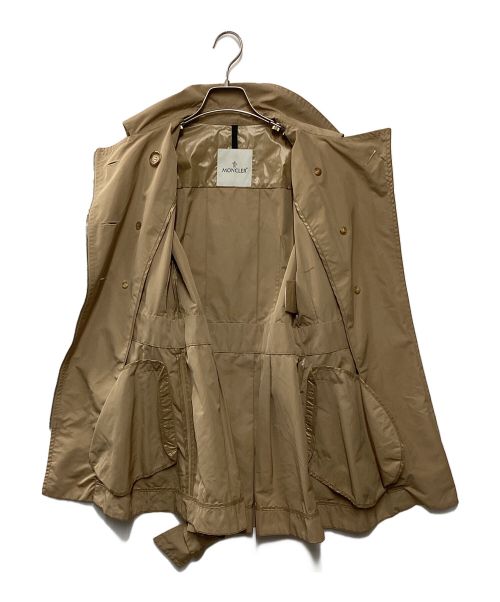 MONCLER（モンクレール）MONCLER (モンクレール) ELYSEE トレンチコート ベージュの古着・服飾アイテム