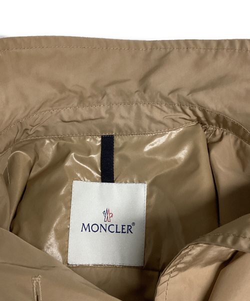 MONCLER（モンクレール）MONCLER (モンクレール) ELYSEE トレンチコート ベージュの古着・服飾アイテム