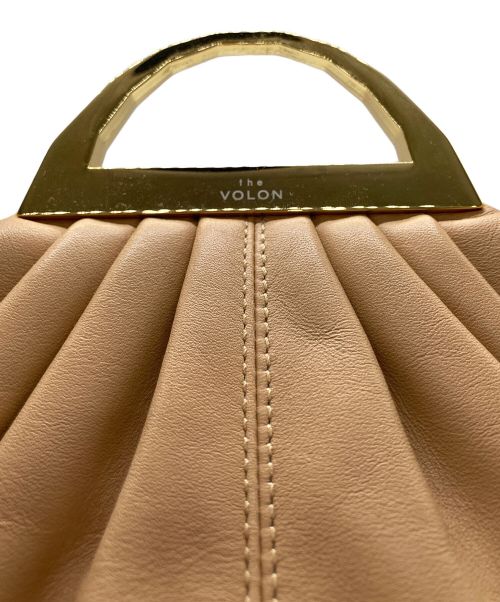 the VOLON（ザ ヴォロン）the VOLON (ザ ヴォロン) CLUTCH BAG ベージュの古着・服飾アイテム
