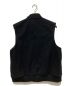 AURALEE (オーラリー) CASHMERE WOOL MOSSER VEST ブラック サイズ:４：33000円