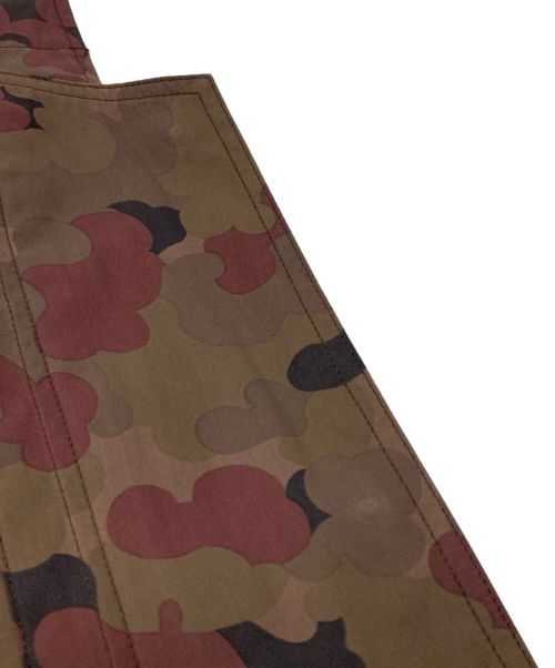 AURALEE（オーラリー）AURALEE (オーラリー) WASHED FINX CAMOFLAGE TWILL GABARDINE BLOUSON ブラウン サイズ:3の古着・服飾アイテム