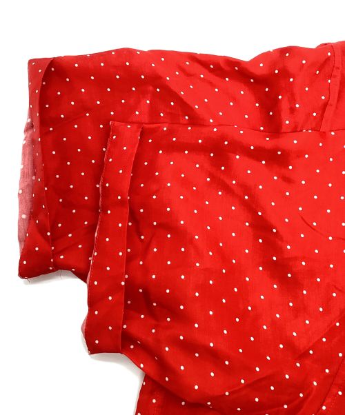 UNDERCOVER（アンダーカバー）UNDERCOVER (アンダーカバー) オープンカラーシャツ レッド サイズ:3の古着・服飾アイテム