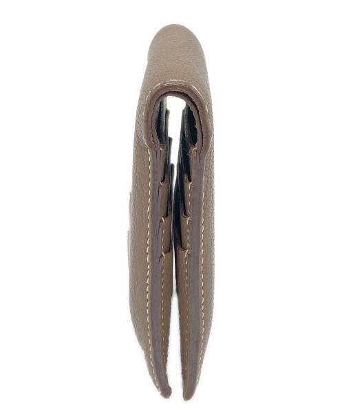 HERMES（エルメス）HERMES (エルメス) Evelyne / エヴリン / 二つ折り / コンパクトウォレット グレーの古着・服飾アイテム