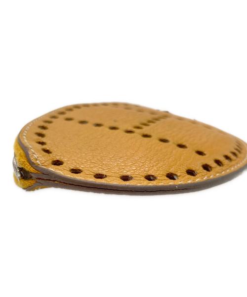 HERMES（エルメス）HERMES (エルメス) Evelyne / エヴリン コインケース オレンジの古着・服飾アイテム