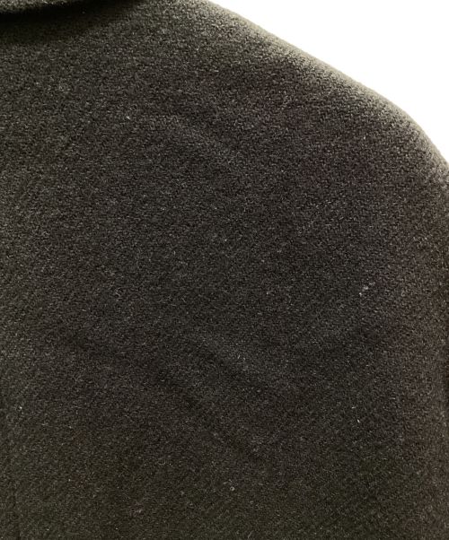 ISSEY MIYAKE（イッセイミヤケ）ISSEY MIYAKE (イッセイミヤケ) Harris Tweed (ハリスツイード) 3Bウールグラデーションジャケット ブラック×ブラウン サイズ:1の古着・服飾アイテム