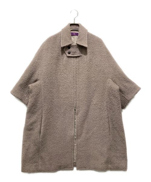 TAKESHI KOSAKA by Y's Pink Label（タケシコウサカ バイ ワイズピンクレーベル）TAKESHI KOSAKA by Y's Pink Label (タケシコウサカ バイ ワイズピンクレーベル) ウールモッサコート ベージュ サイズ:2の古着・服飾アイテム