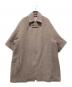 TAKESHI KOSAKA by Y's Pink Label（タケシコウサカ バイ ワイズピンクレーベル）の古着「ウールモッサコート」｜ベージュ