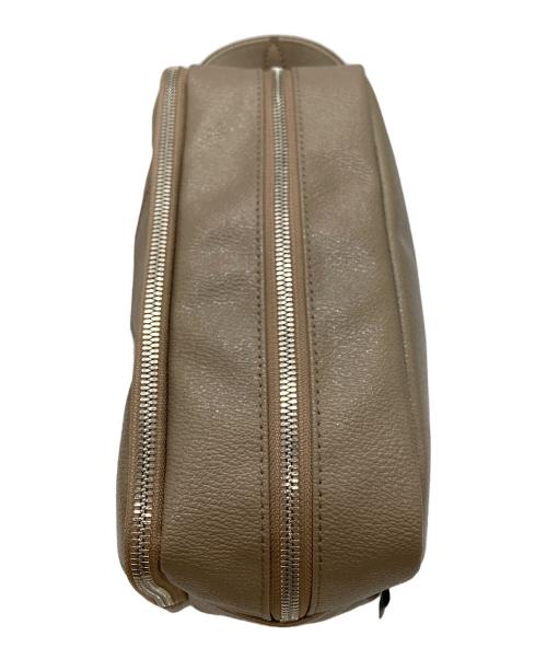 PELLE MORBIDA（ペッレモルビダ）PELLE MORBIDA (ペッレモルビダ) ゴルフ ポーチ ベージュの古着・服飾アイテム