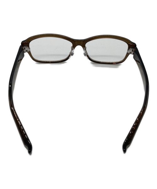 999.9（フォーナインズ）999.9 (フォーナインズ) 眼鏡 ブラウン サイズ:55□16の古着・服飾アイテム